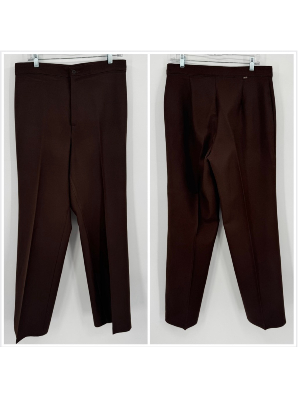 Vintage 1970’s Levi's Brown Action Slacks Trousers 33 Waist